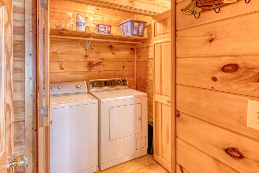 Mtn Cabin Sleeps 10 - 5 Mins To Fishing & Camping Елліджей Екстер'єр фото