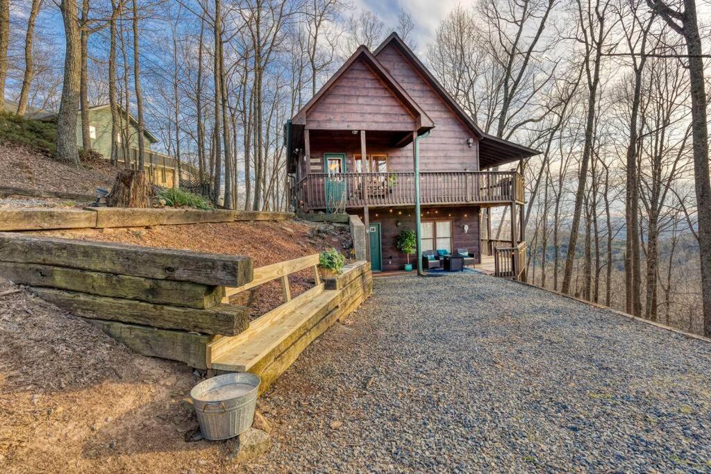 Mtn Cabin Sleeps 10 - 5 Mins To Fishing & Camping Елліджей Екстер'єр фото